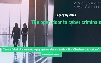 Legacy Systems - the Gateway to Cyber Criminals